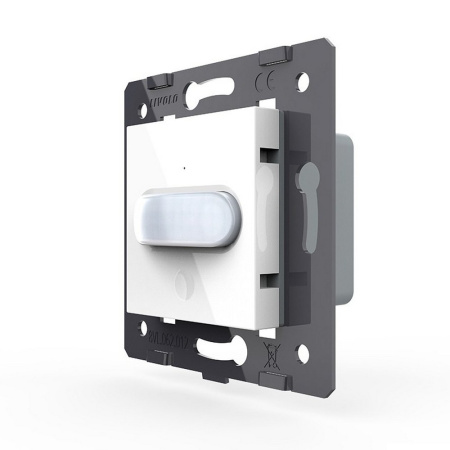 Датчик движения с сенсорным выключателем, цвет белый (механизм) Livolo