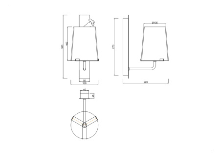 Бра 1*G9 28Вт Хром IP20 Landmark MOD040WL-01CH Maytoni