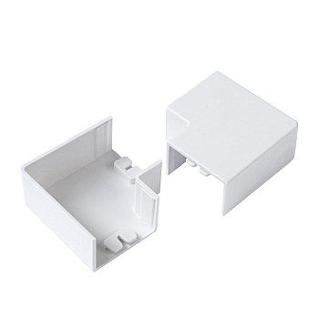 Поворот на 90 градусов 20х10 мм (4 шт/комп) Промрукав