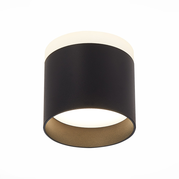 Светильник потолочный Черный LED 1*9Вт 4000К 702Lm Ra>80 120° IP20 D79xH75 170-240В ST102.442.09 ST LUCE