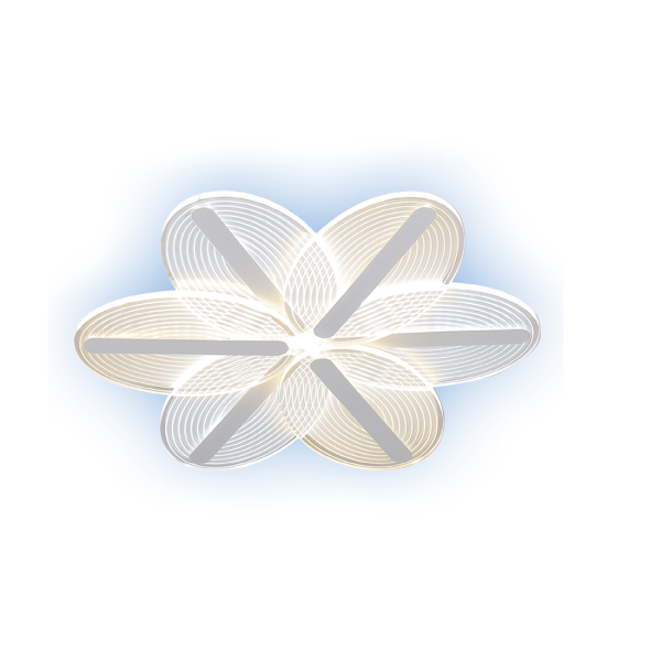 Люстра св/д диммируемая LUCINO 70W(5200 Лм) 2700К+6400К/4200К/6400К+2700К белый Ritter 