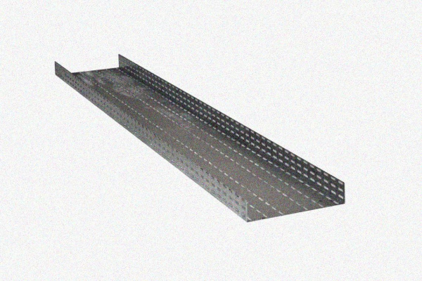 Лоток глухой ЛМГ 400х80х3000 УТ1,5, оцинкованный лист S1,5