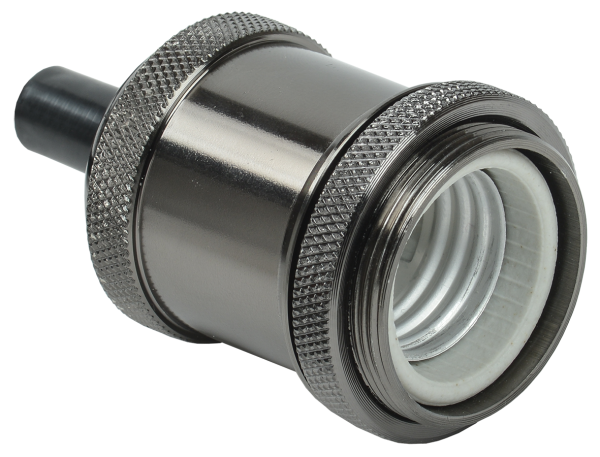 Патрон подвесной Пал27-04-К01 E27 RETRO черный IEK