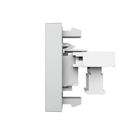 Телефонная розетка серая (механизм) Livolo