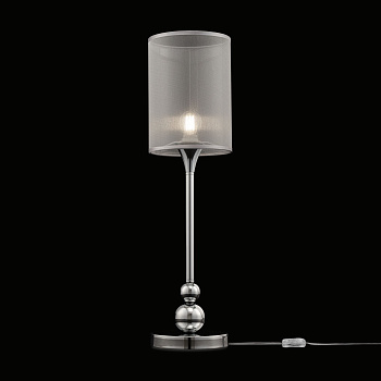 Настольная лампа 1*E14 40Вт Хром IP20 Lauren FR5093TL-01CH Freya