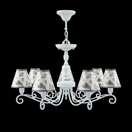 Люстра 7*E14 40Вт Матовый Белый IP20 Provence 2 E4-07-WM-LMP-O-8 Maytoni