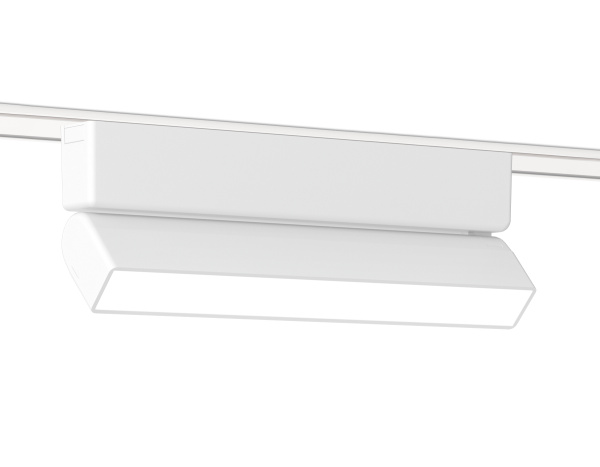 Светильник светодиодный трековый для шинопровода Magnetic Ultra Slim GV1483 WH белый IP20 10W 4200K 48V 230*26*80 Ambrella Light