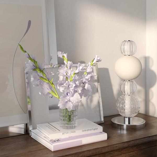 Настольный светильник LED 18Вт Хром IP20 Collar MOD301TL-L18CH3K Maytoni