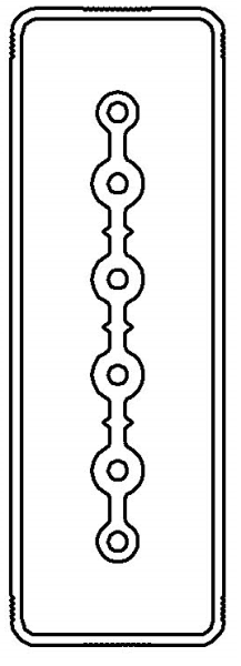 Секция прямая шинопровод 2+0 точек отвода L=3000мм Cu 6P 40A DKC