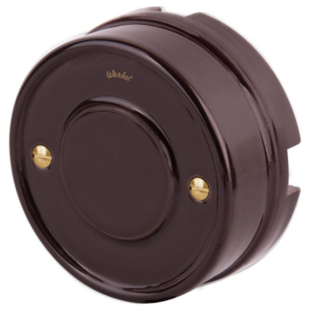 Винты для распределительной коробки/TV розетки 2 шт. (золото) Ретро Werkel