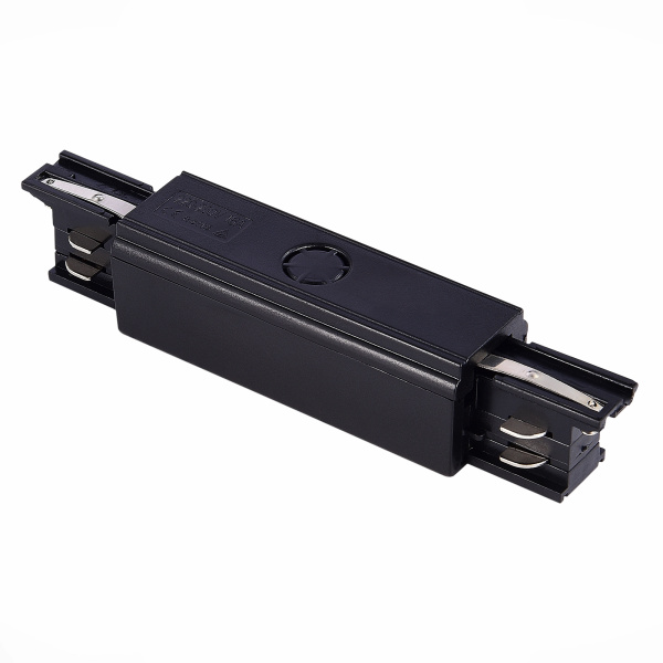 Центральный токоподвод для трехфазного шинопровода Черный ST030.409.13 ST LUCE