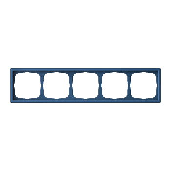 ARTGALLERY 5-постовая РАМКА, универсальная, АКВАМАРИН Systeme Electric