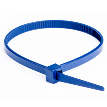 Хомут P6.6 для индикации, синий 4,8x300 DKC