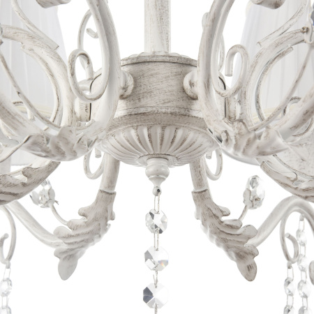 Люстра 6*E14 40Вт Белый IP20 Liviano FR2613-PL-06-W Freya