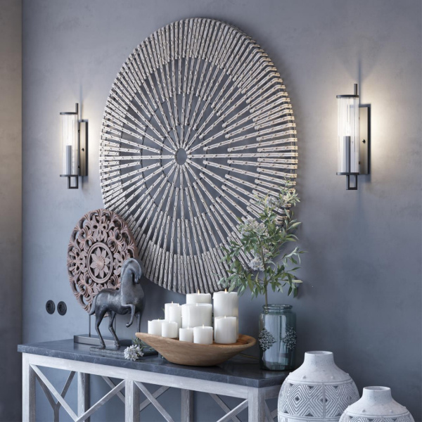 Бра E14 60W 220V RENA черный/прозрачный ODEON LIGHT