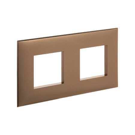 Рамка "Avanti", "Золотистый жемчуг", 2 поста (4 мод.) DKC