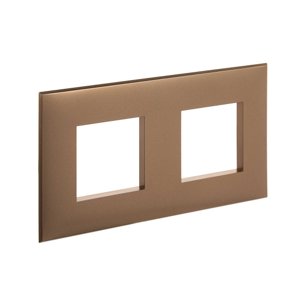 Рамка "Avanti", "Золотистый жемчуг", 2 поста (4 мод.) DKC