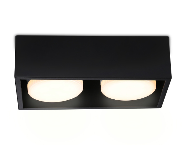 Светильник накладной TN70829/2 BK черный GX53/2 max 12W 200*100*60 Ambrella Light