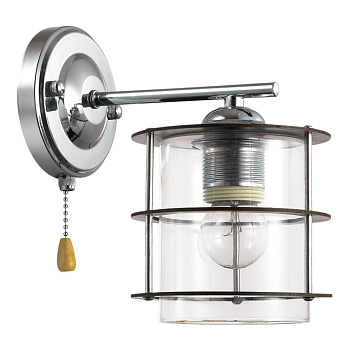 Бра E27 60W 220V ROTONDUM хром LUMION