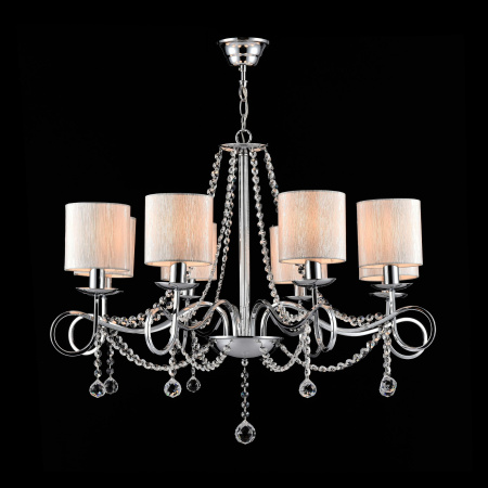 Люстра 8*E14 40Вт Хром IP20 Morel FR2907-PL-08-CH Freya