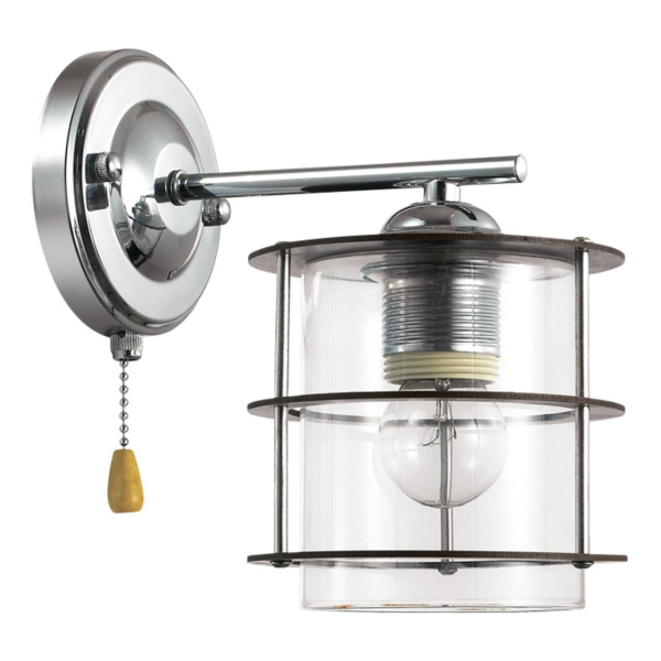 Бра E27 60W 220V ROTONDUM хром LUMION