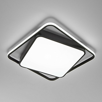 Потолочный светодиодный светильник черный IP20 (90252/1) Eurosvet