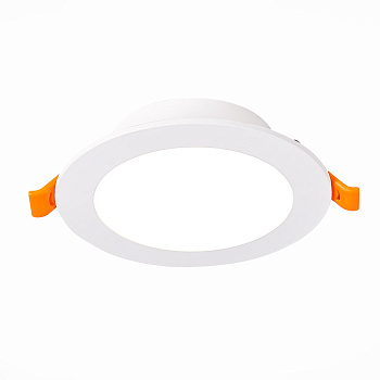Светильник встраиваемый Белый LED 1*12Вт 4000К 900Lm Ra80 110° IP20 D120xH30 220-240В ST210.548.12 ST LUCE