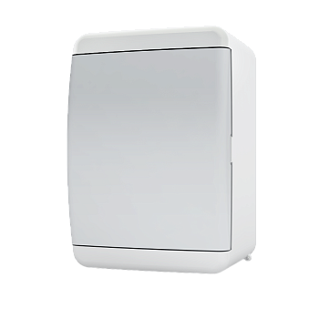 Бокс КМПн пластиковый навесной 4 модуля белая крышка IP41 UNN 40-04-2 Tekfor