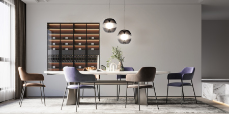 Подвесной светильник 1*LED 6Вт Хром IP20 Rebel MOD322PL-L6B3K Maytoni