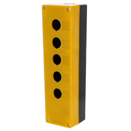 Корпус КП105 пластиковый 5 кнопок желтый EKF PROxima