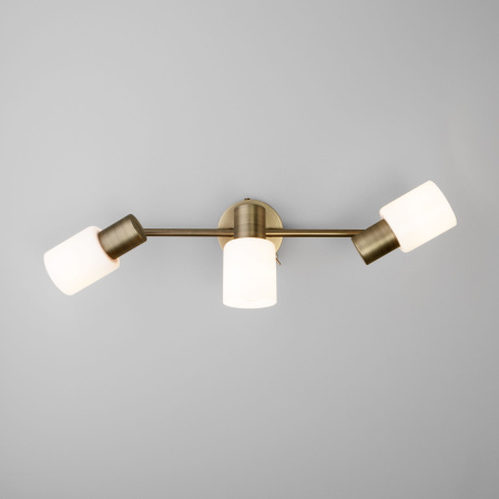 Настенный светильник 3*E27 40Вт античная бронза IP20 (20089/3 бронза) Eurosvet