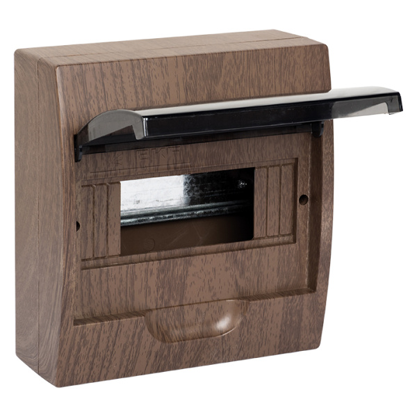 Щит распределительный навесной ЩРН-П- 8 темное дерево IP41 PROxima EKF