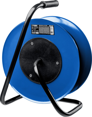 Силовой удлинитель на стальной катушке КГ 3х2.5 30м 4000Вт IP44, КГ 325 ЗУБР