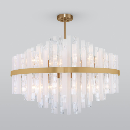 Потолочная люстра умный дом 12*E14 60Вт латунь IP20 Hollis (368/12 Smart латунь) Bogate's