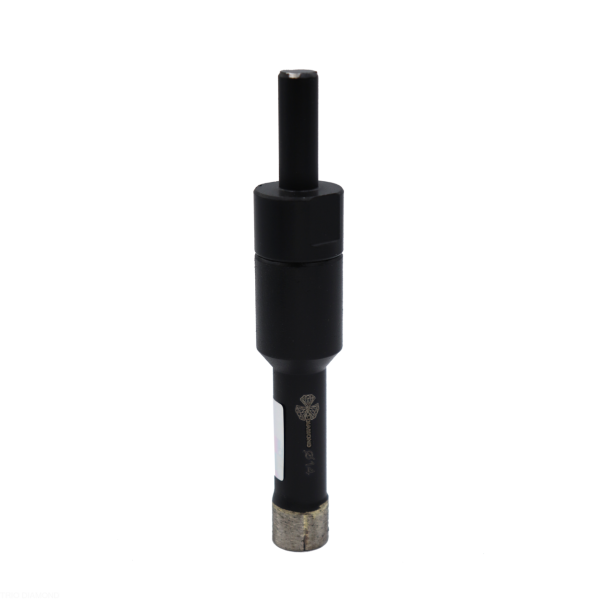 Коронка алмазная по керамограниту 14 мм Серебряная пайка GCB756 Trio-Diamond