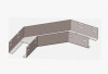 Лоток угловой перфорированный КГ 300х100-90 УТ1,5 поворот на 90, оцинкованный лист S1,5