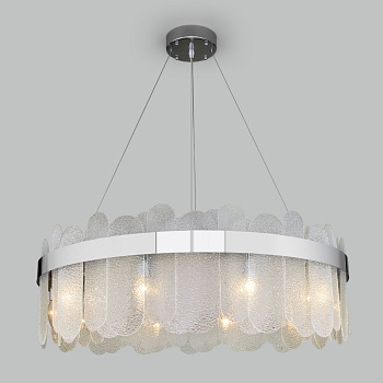 Подвесная люстра 10*E14 60Вт хром IP20 Conte (333/10 хром) Bogate's