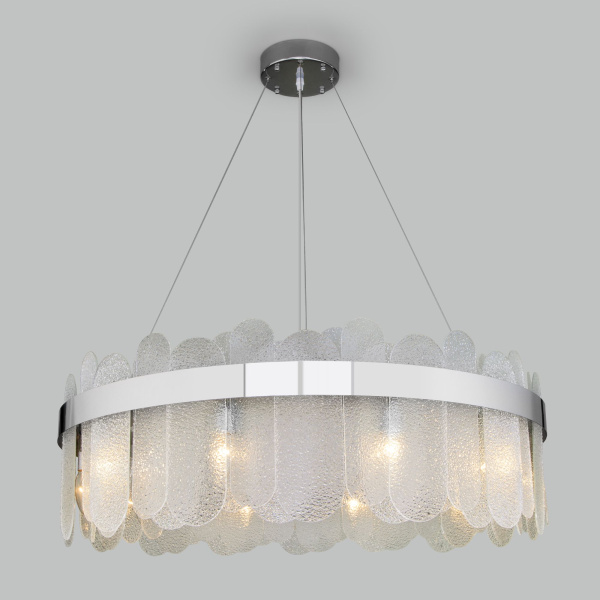 Подвесная люстра 10*E14 60Вт хром IP20 Conte (333/10 хром) Bogate's