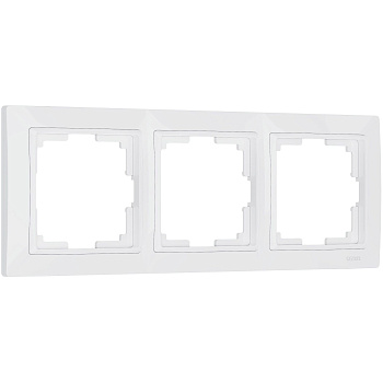 Snabb basic Рамка на 3 поста (белый, basic) Werkel