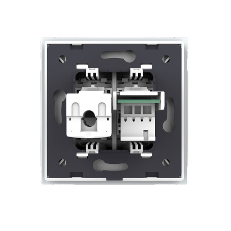 Розетка ТЛФ/КОМП RJ-45 Белая Livolo