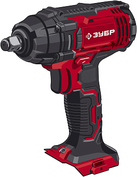18В, без АКБ, в коробке, гайковерт ударный. ГУЛ-255 ЗУБР