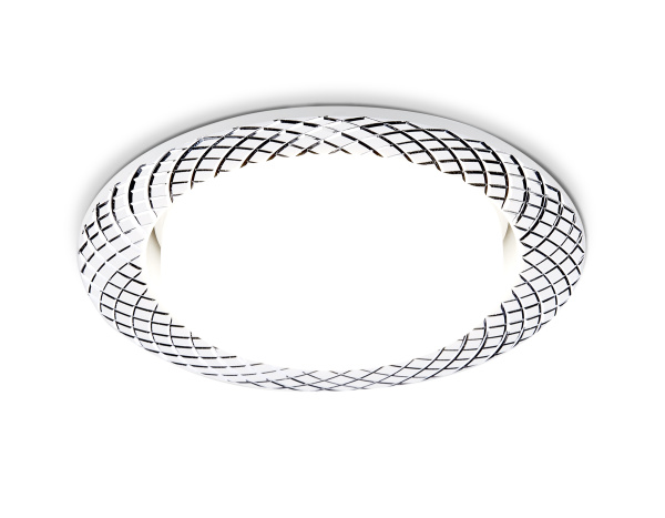 Встраиваемый точечный светильник G818 W белый GX53 Ambrella Light