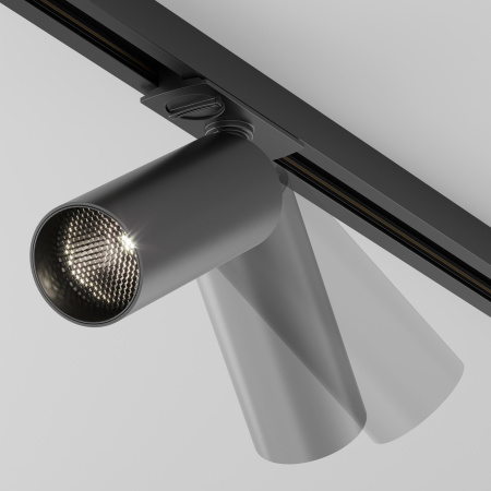 Трековый светильник LED 12Вт Черный IP20 Single phase track system Unity TR021-1-12B4K-W-B Technical Maytoni