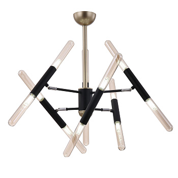 Люстра 12*G9 5Вт Черный IP20 Edera FR5006PL-12B Freya