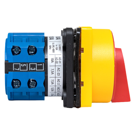 Переключатель кулачковый ПК-1-22 10А 2P "1-0-2" с блокировкой IP65 PROxima EKF