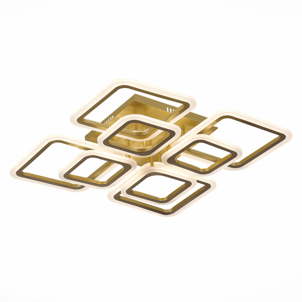 Светильник потолочный Золотистый/Белый LED 1*176Вт 3000-6000К SLE200422-08 EVOLED