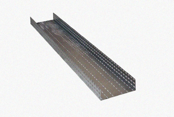 Лоток перфорированный ЛМ 200х65х2000 У3, окрашенный, S1,5