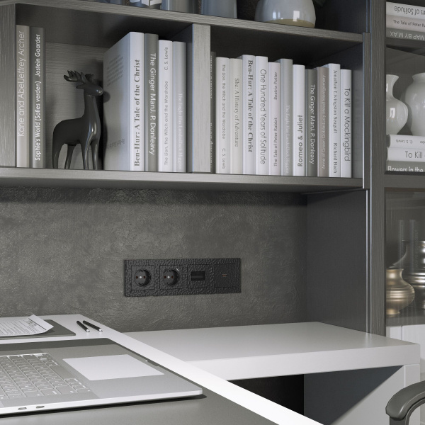 Hammer Рамка на 4 поста (черный) Werkel