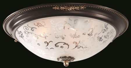 Потолочный светильник 3*E27 40Вт Коричневый с Золотом IP20 Diametrik C907-CL-03-R Maytoni