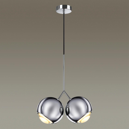 Подвесн.св-к IP20 LED 12W 600Лм 3000К MIA хром полиров/металл B ODEON LIGHT